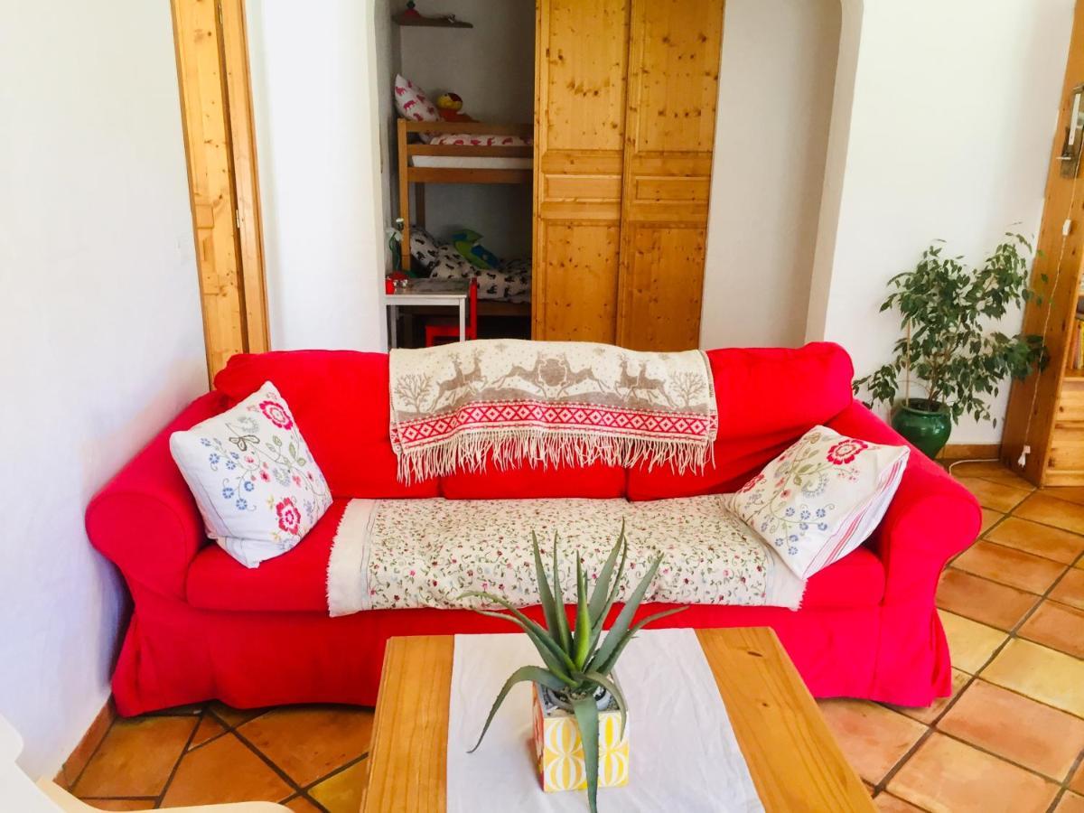 Rez De Jardin De Chalet Bois , Calme Et Verdure ! Saint-Martin-Vésubie المظهر الخارجي الصورة