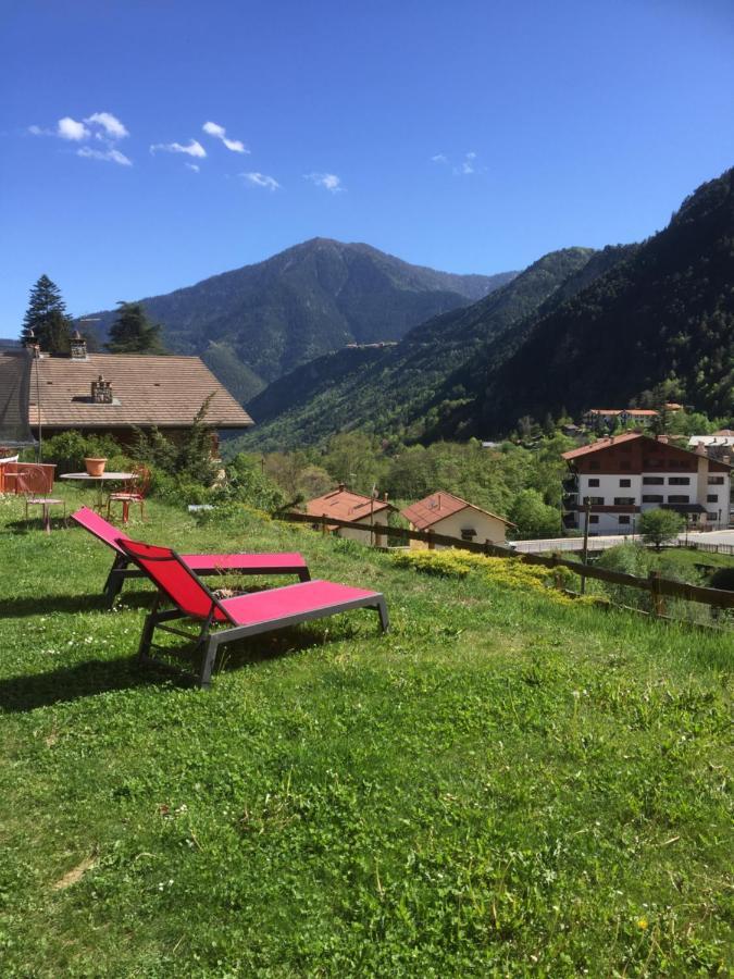 Rez De Jardin De Chalet Bois , Calme Et Verdure ! Saint-Martin-Vésubie المظهر الخارجي الصورة